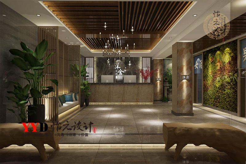 浴舍溫泉酒店綜合體設計